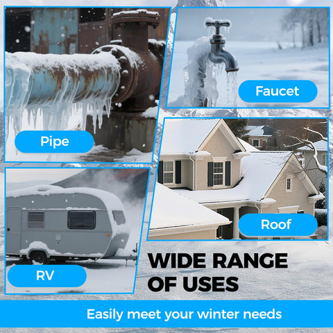 Wufoty support and warranty coverage for pipe heat cables