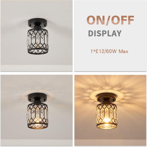 Wuhuyipi Crystal chandelier style details enhance small spaces