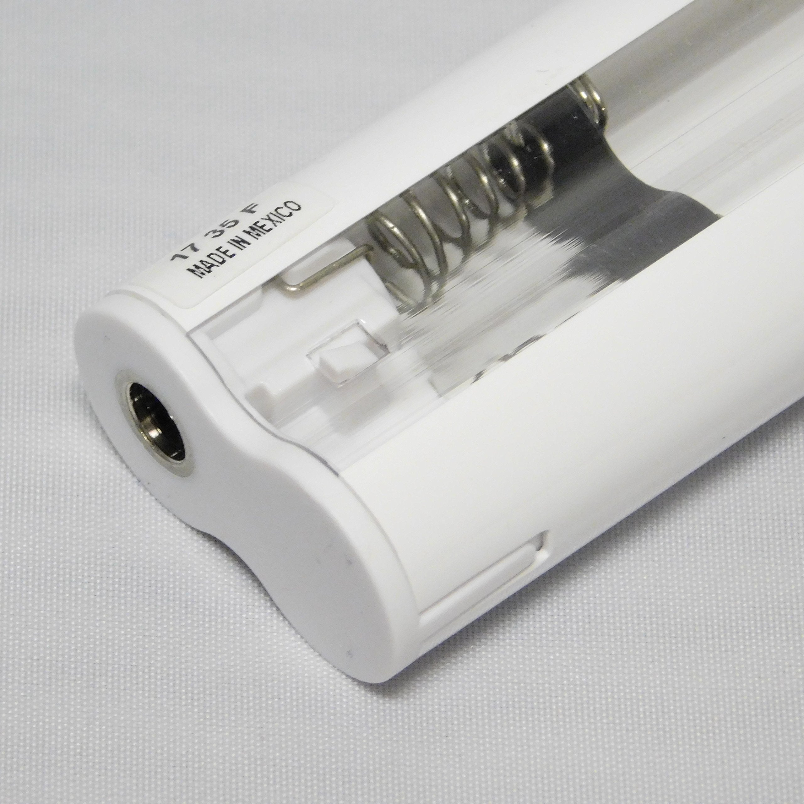 Headrail label indicates Platinum 2.0 or 2.1 compatibility for quick setup
