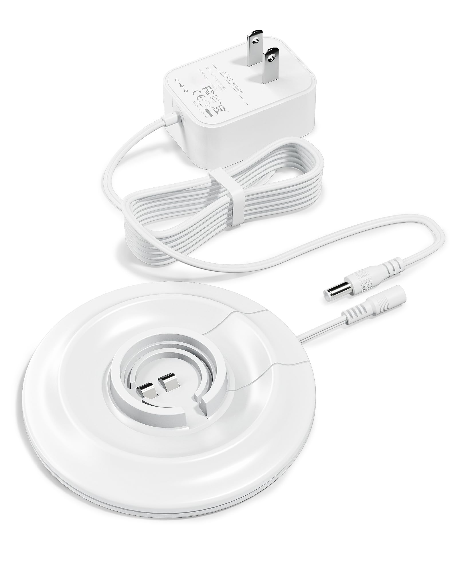 WUKUR charger base for CHV1410L, front view, compact and compatible