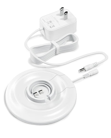 WUKUR charger base for CHV1410L, front view, compact and compatible