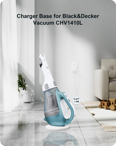 WUKUR charger base for CHV1410L, side view, stable docking