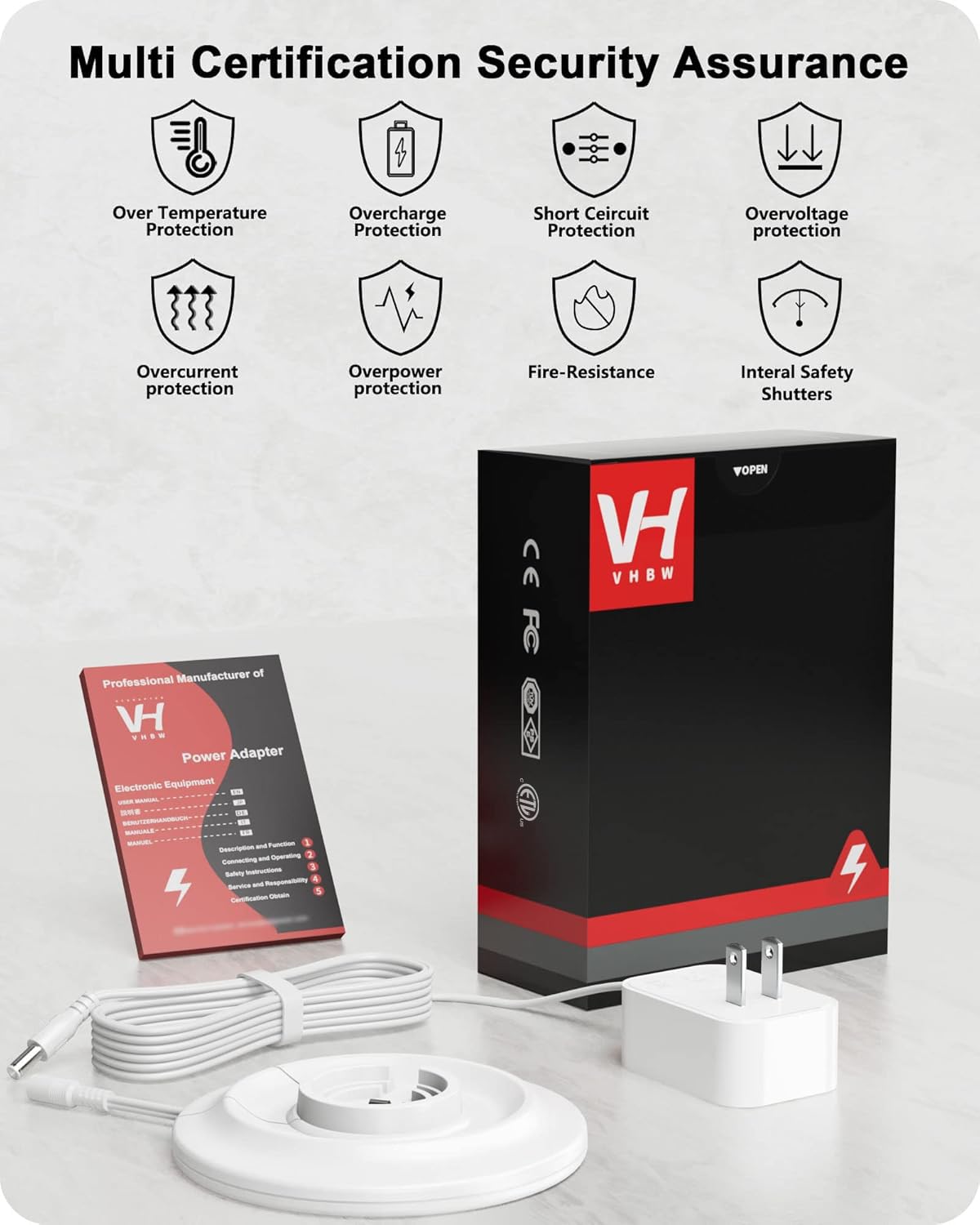WUKUR compact dock for CHV1410L ensures quick charge readiness