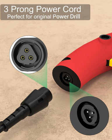 WUKUR Quik-Lok cord ETL-certified for safe operation.