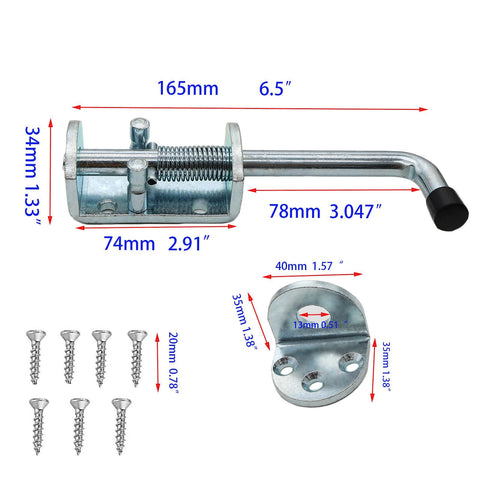Wulankd outdoor latch for chests and cabinets with weather resistance.