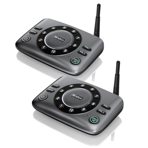 Wuloo two-way intercom system pair for seamless home communication