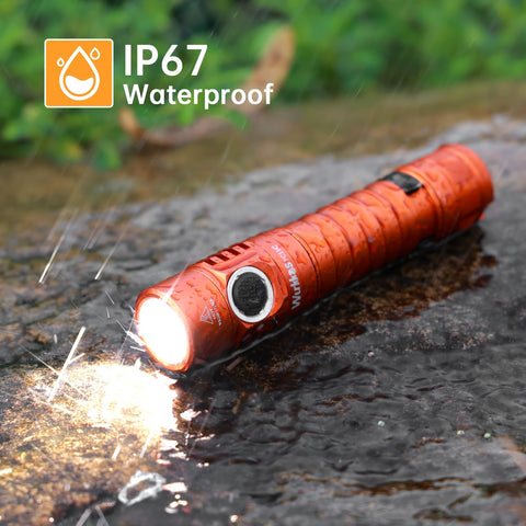 Wurkkos FC11C 155m beam reach illuminates distant trails with crisp color
