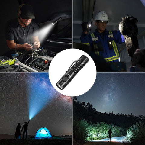 Wurkkos FC11C compact, portable flashlight fits in any kit.