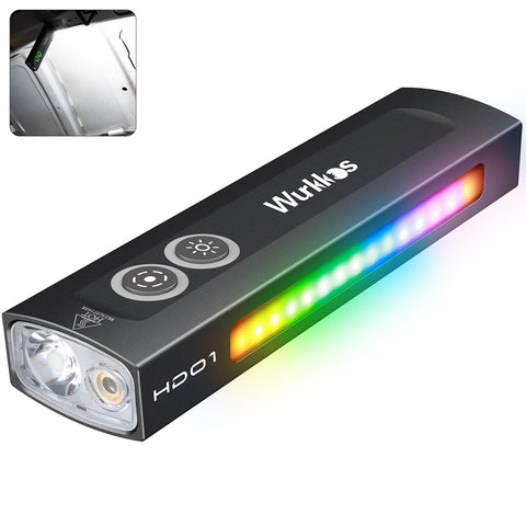 Wurkkos HD01 main light up to 1200 lumens for focused outdoor visibility