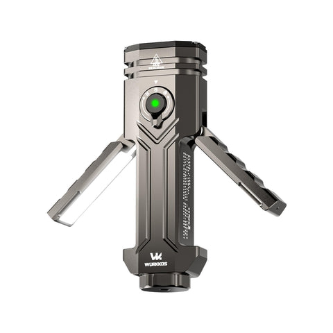 Wurkkos HD02 flat LED flashlight compact design for easy daily carry and quick illumination.