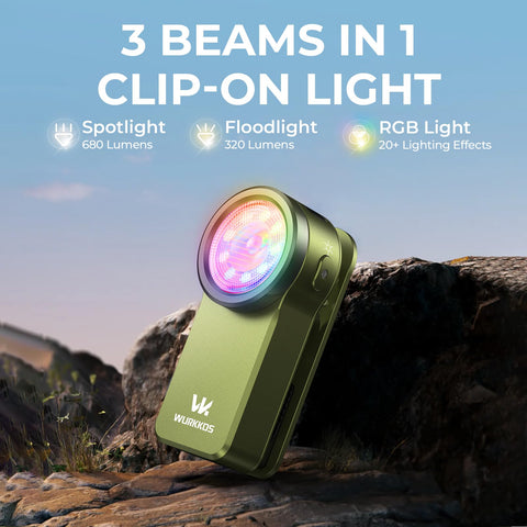 Wurkkos HD03 floodlight wide-beam for close-up tasks and reduced shadows