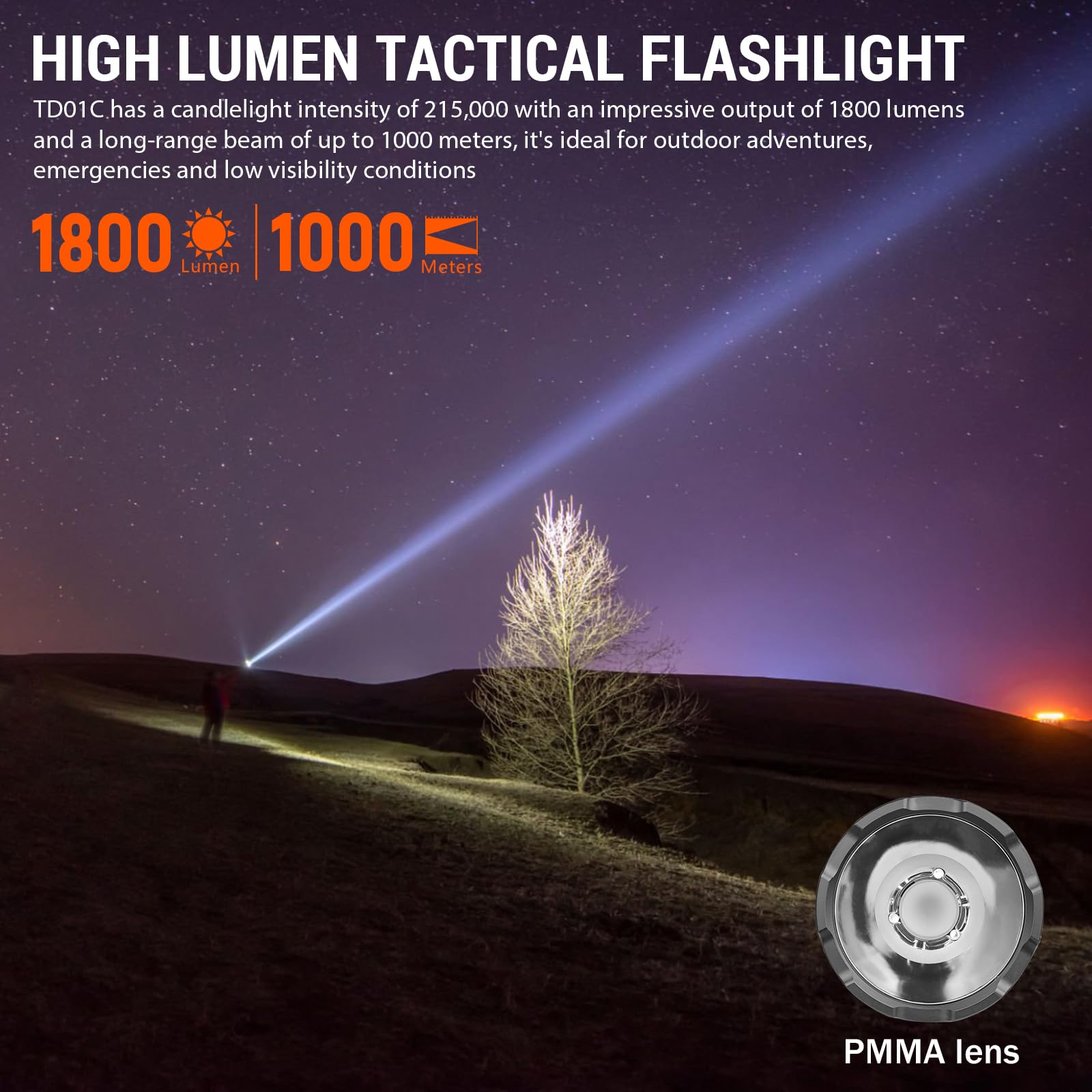 Wurkkos TD01C SFT40 LED for reliable high-lumen output