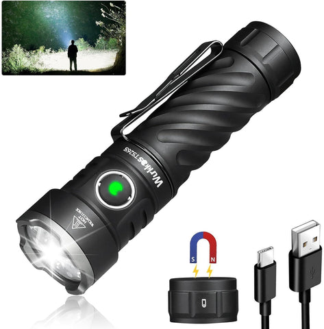 Wurkkos TS26S 3100 lumens for clear visibility during nighttime outdoor activities
