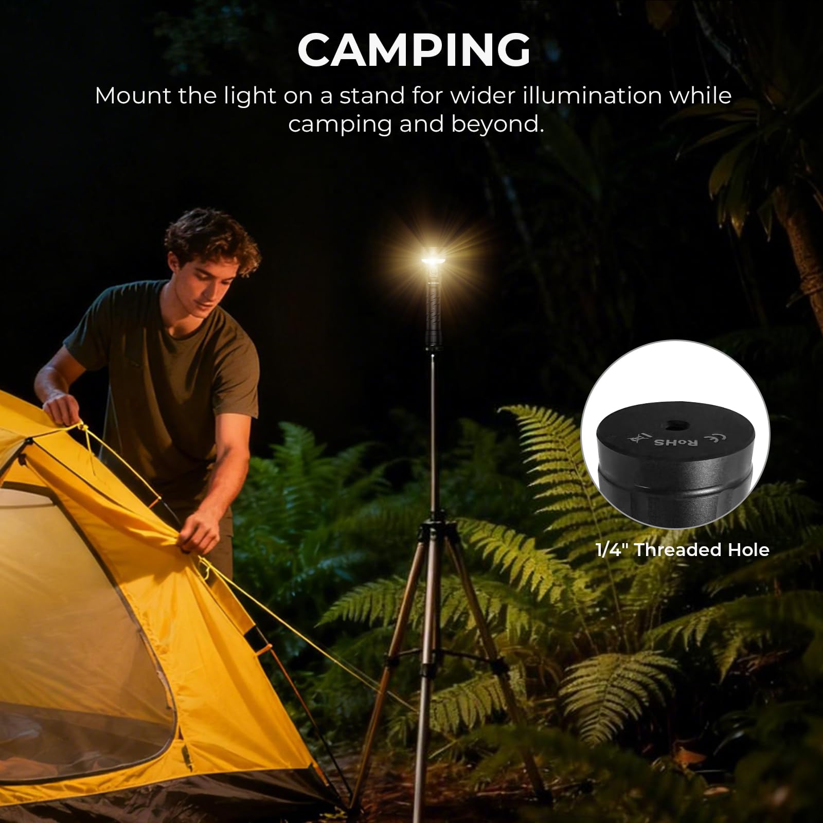 Wurkkos TS27 waterproof and dustproof body for rugged use.