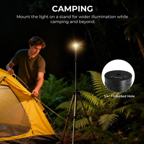 Wurkkos TS27 waterproof and dustproof body for rugged use.