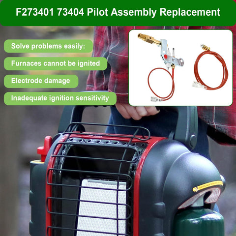 WUVYFWN Premium materials pilot component resists rust and deformation for longevity.