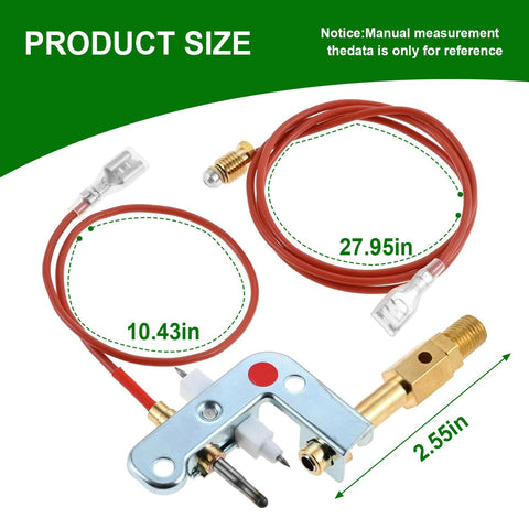 WUVYFWN propane-pilot-assembly highlights compatibility with MH9B and MH9BX units.