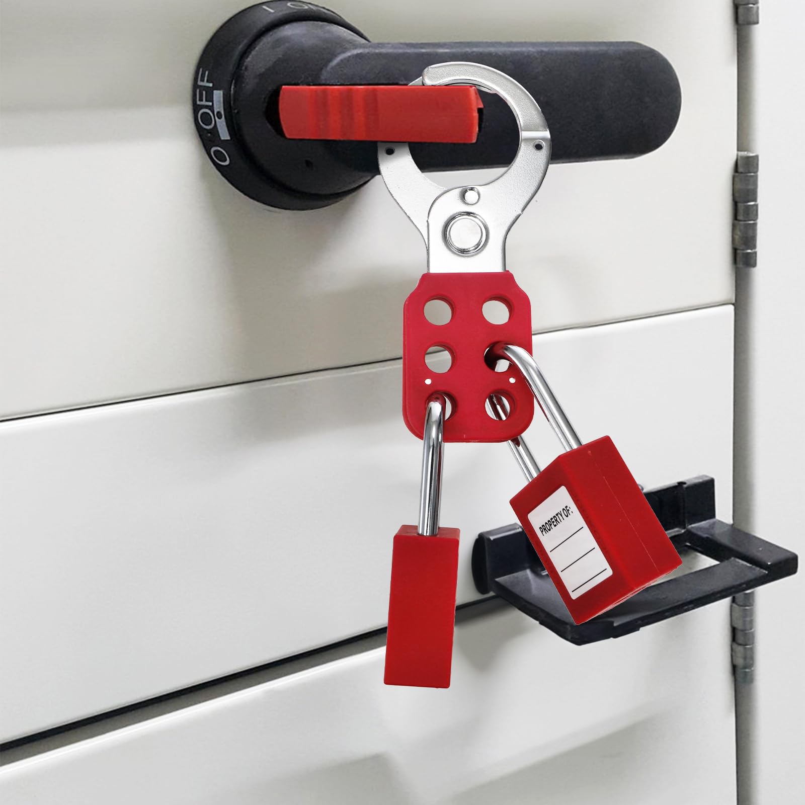 WUWEOT six hole design enabling secure multi lock configurations