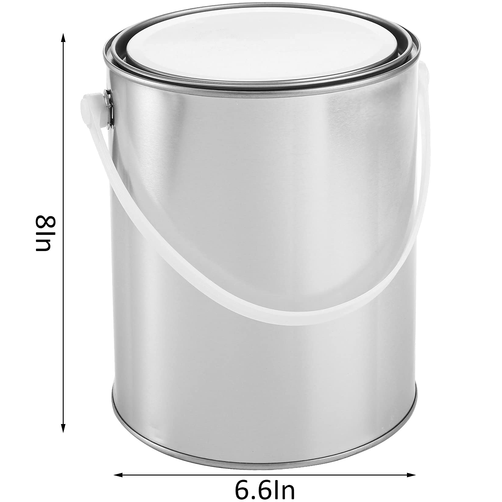 WUWEOT art and craft storage ideas with versatile metal cans.