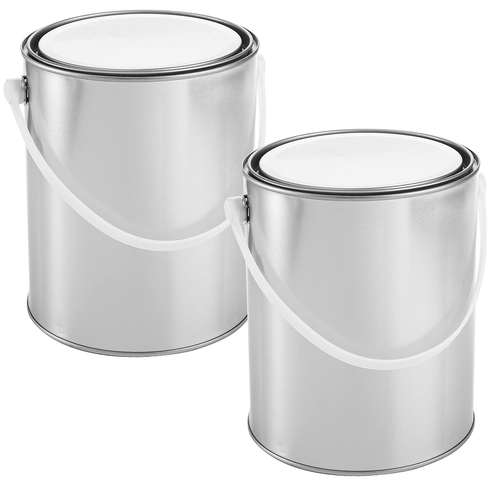 WUWEOT empty metal cans ideal for crafts and home organization.