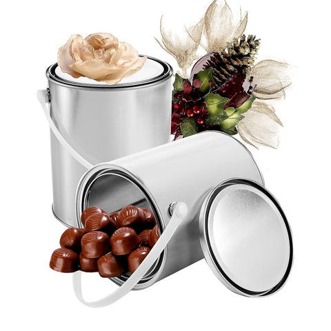 WUWEOT stackable paint cans save space in cabinets and workstations.