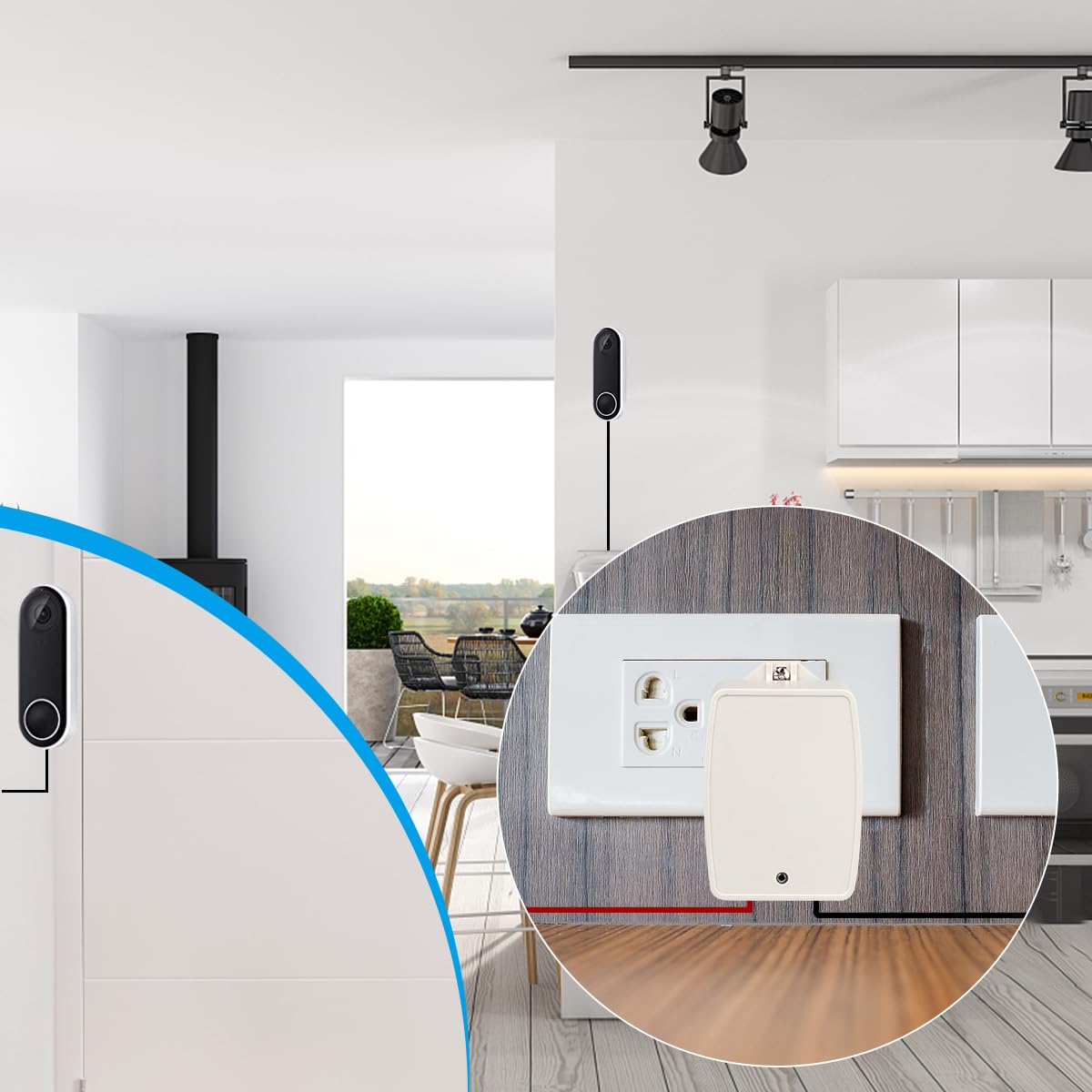 WUYELIN LED power indicator shows the transformer is active