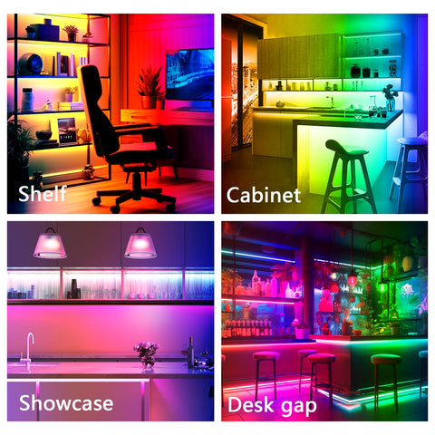 WUYXPG LED Strip Lights kitchen counter lighting for tasks