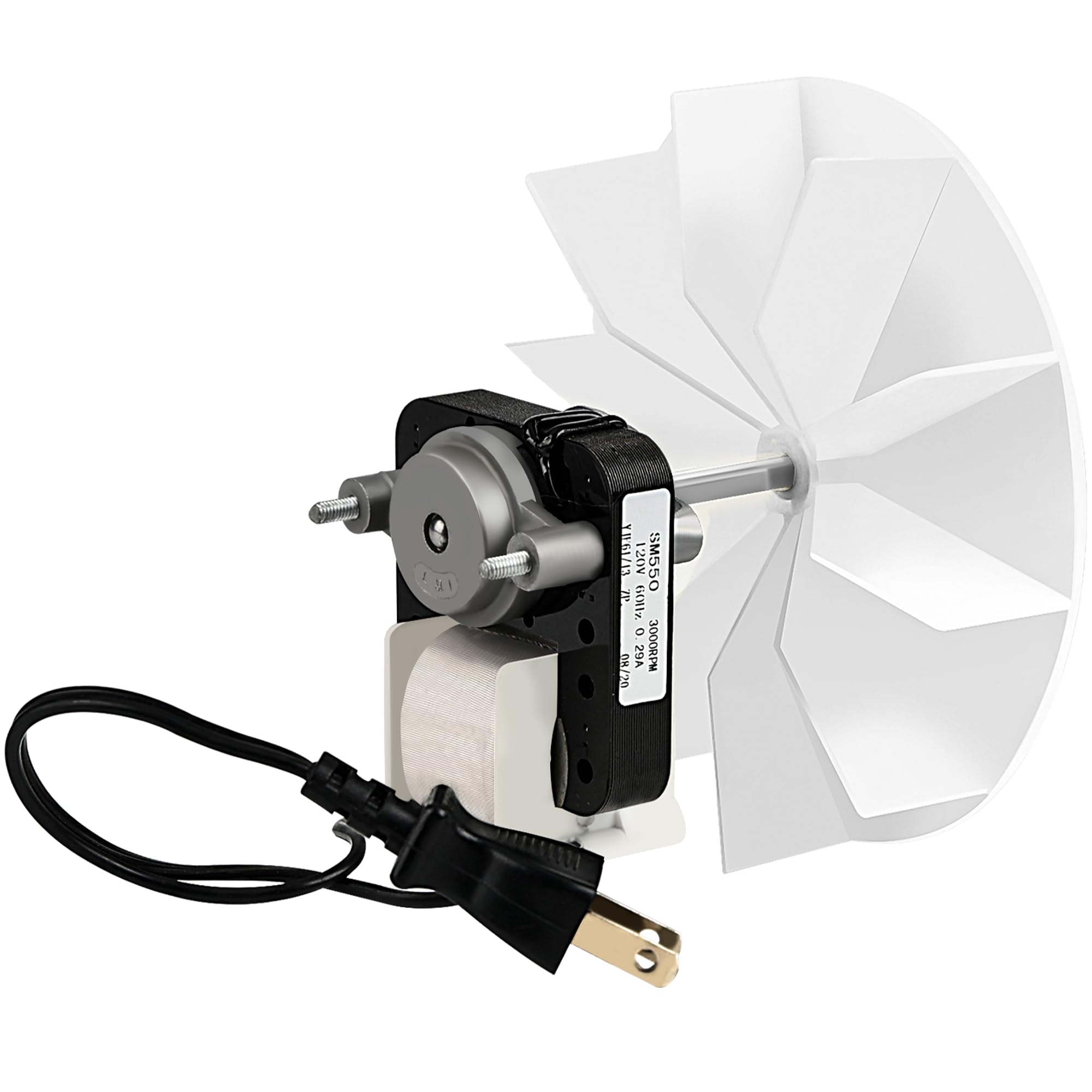 Wuzeautk SM550 motor kit for Nu-Tone 65100 bathroom exhaust fans, reliable airflow.