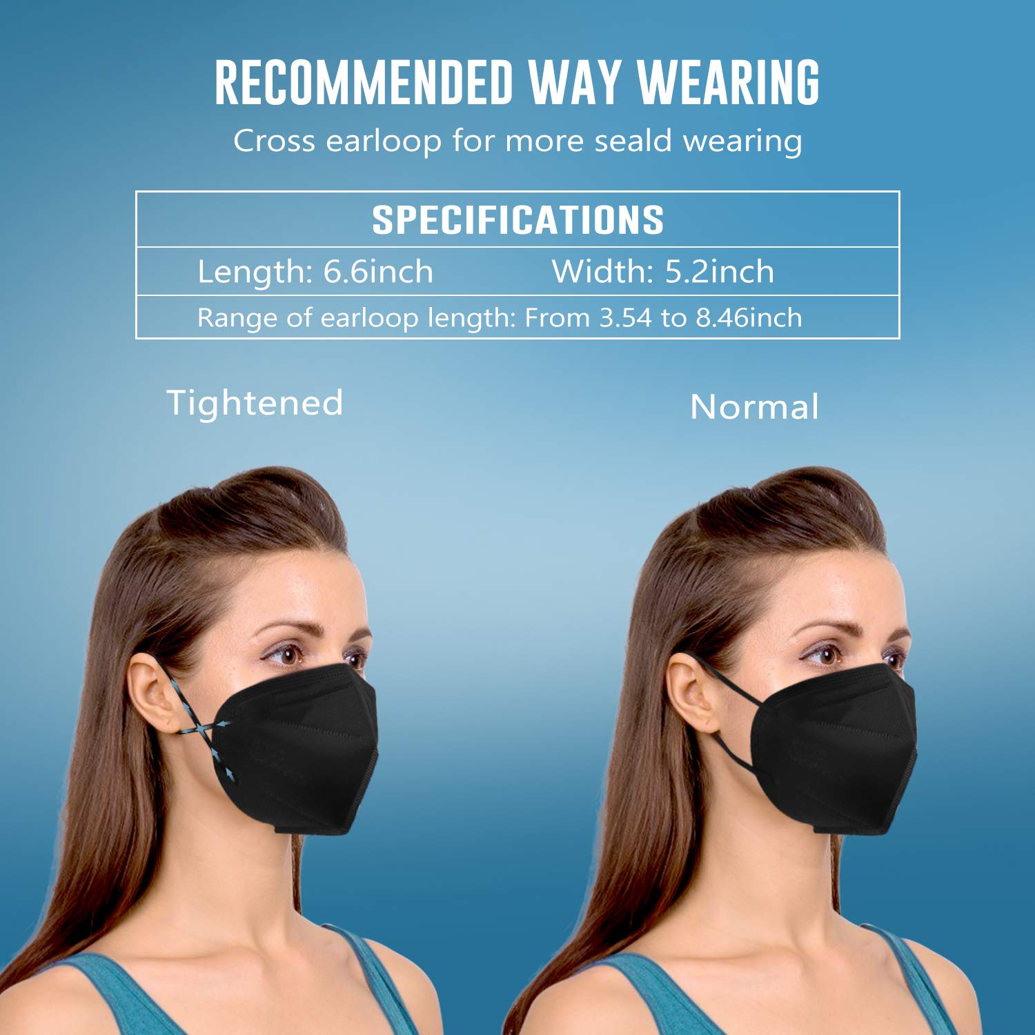 WWDOLL KN95 mask foldable compact design for easy carry.