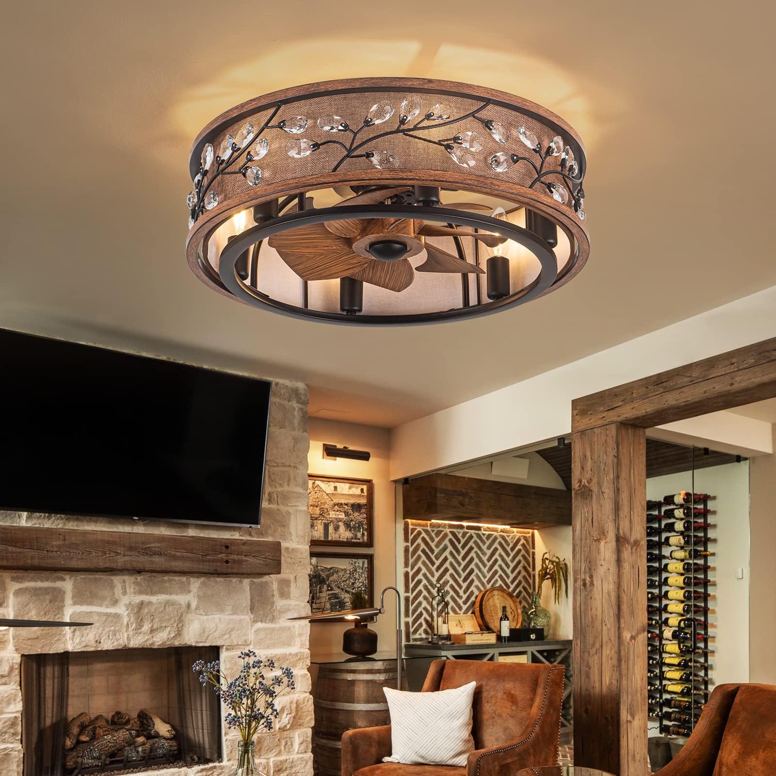 WWM flush mount design keeps ceilings clear and easy installation