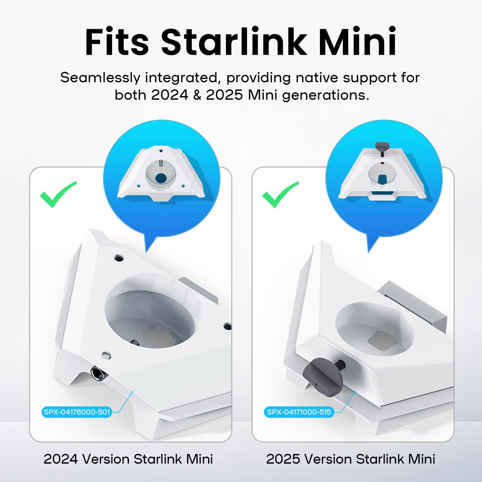 WXPSKY Starlink Mini Battery Pack IP65 enclosure protects from dust and water.