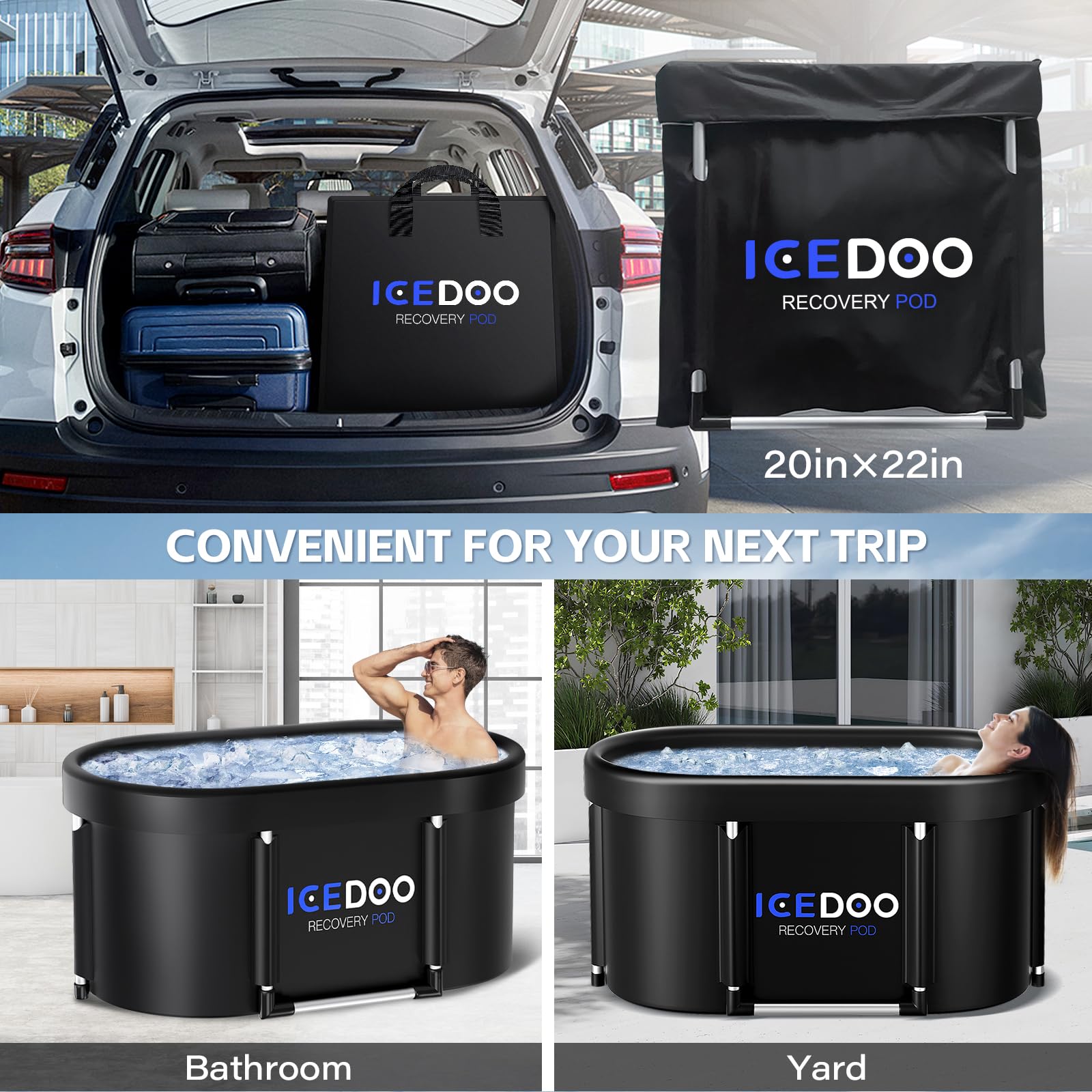 Wxtkkom foldable design stores compactly for home gyms or travel.