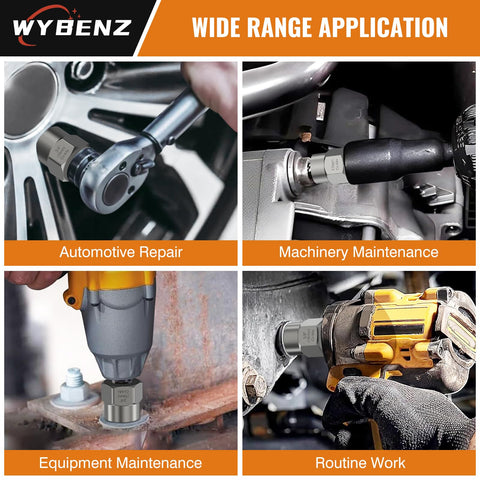 WYBENZ reverse-thread design for maximum grip on damaged fasteners.