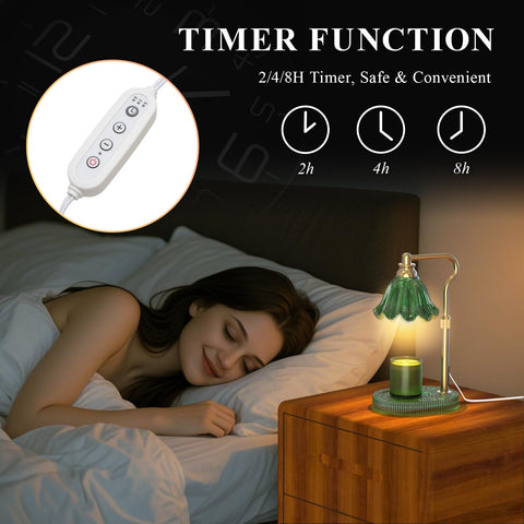WYghyronic candle warmer lamp four-level dimming tailors scent and glow