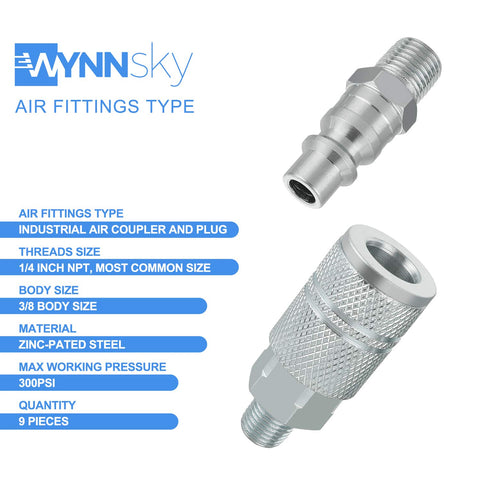 WYNNsky heat-treated steel plug resists wear for longer service life