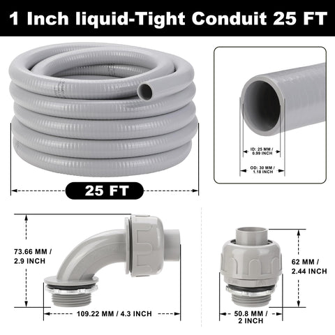 WYNNsky straight connector enabling fast, tool-free conduit connections
