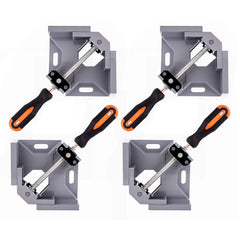 WYQYQ 4pcs corner clamps hold 90-degree joints for precise cabinet assembly.
