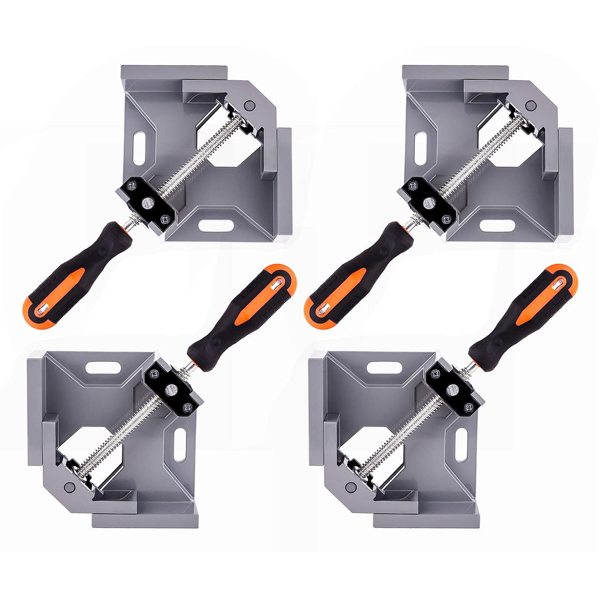 WYQYQ 4pcs corner clamps hold 90-degree joints for precise cabinet assembly.