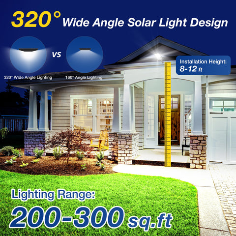 WYWNA 6500K daylight glow for crisp outdoor illumination
