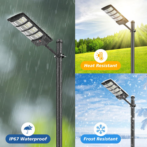 WYWNA Solar Lights two-pack kit for cost-effective outdoor lighting.