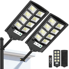 WYWNA solar lights outdoor 6000K LED beads brighten large spaces
