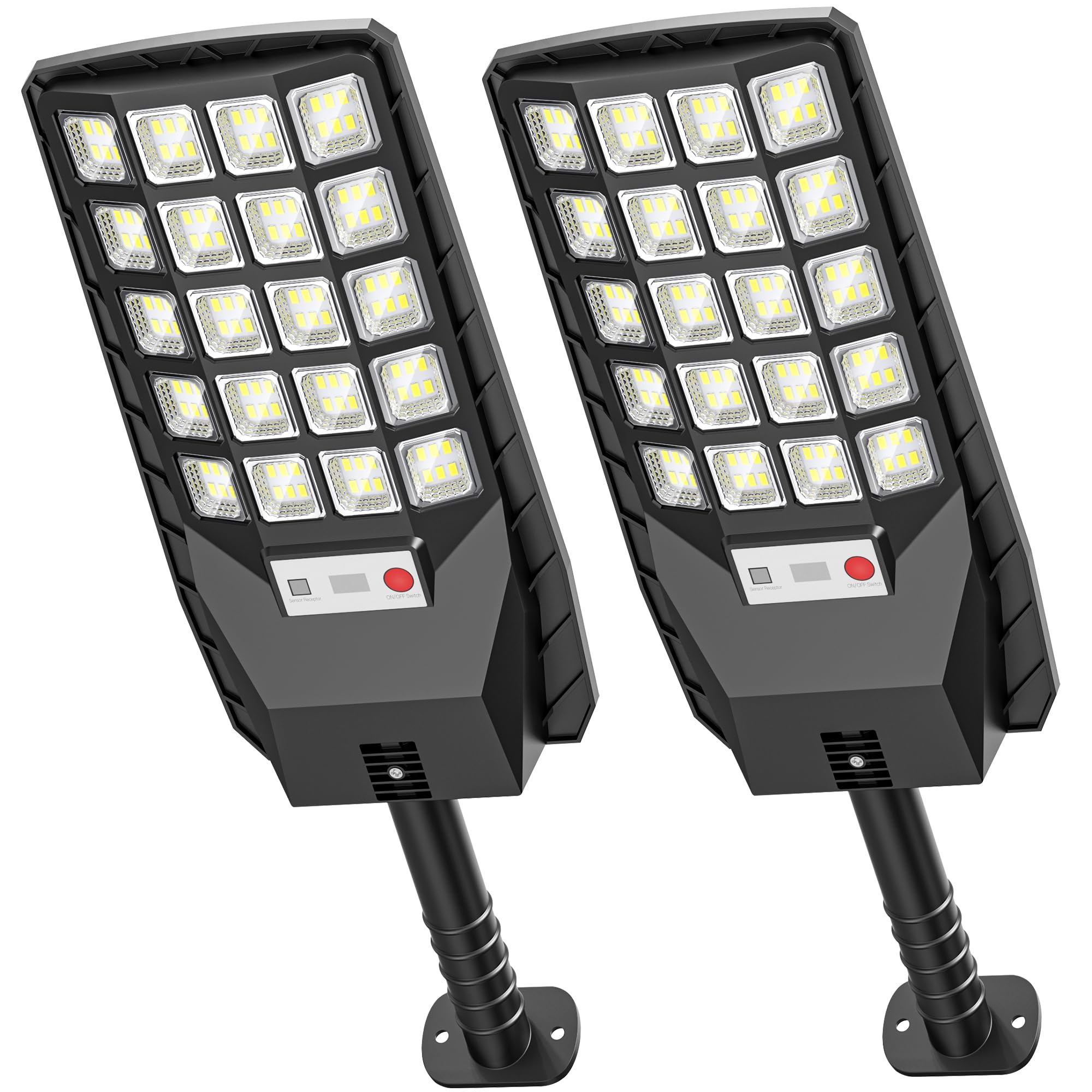 WYWNA Solar Lights Wide-Angle 320: broad beam for yard coverage at dusk