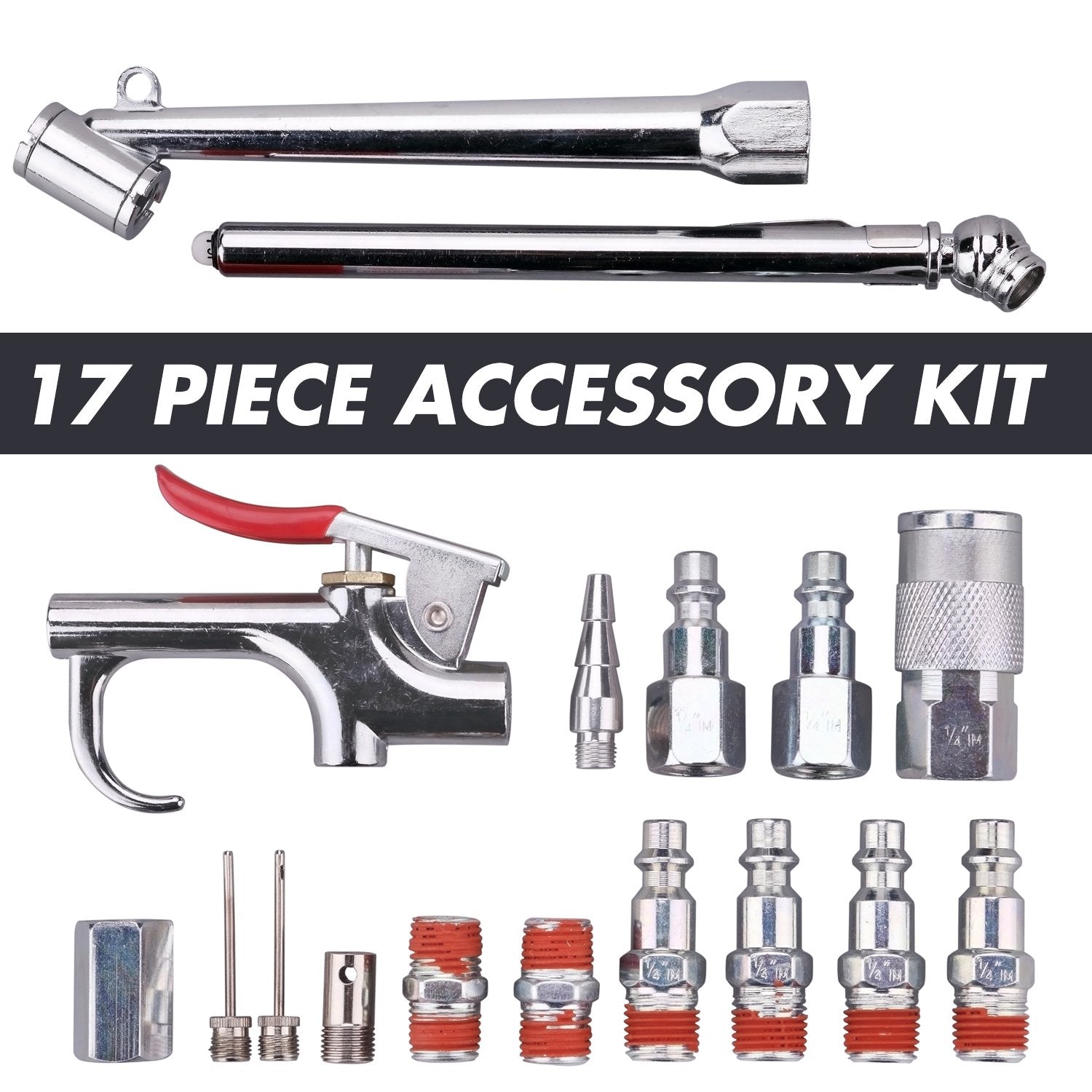 WYNNsky double 1/4 inch MNPT connections simplify tool pairing