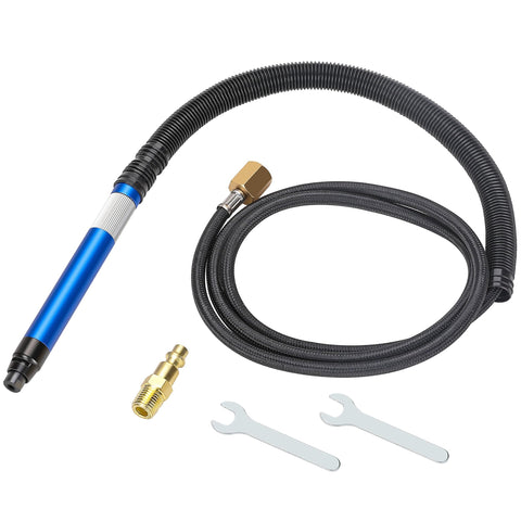 WYNNsky pencil air die grinder in side view for precise grinding.