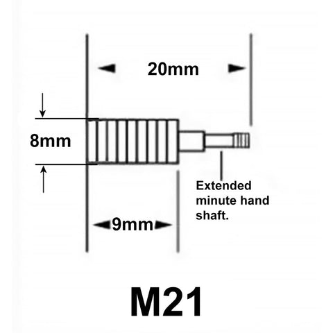 WYZBEN clock hands assembly guide for correct alignment