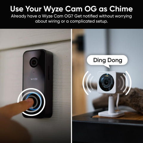 Wyze Doorbell Camera v2 offers cloud or local recording options with microSD