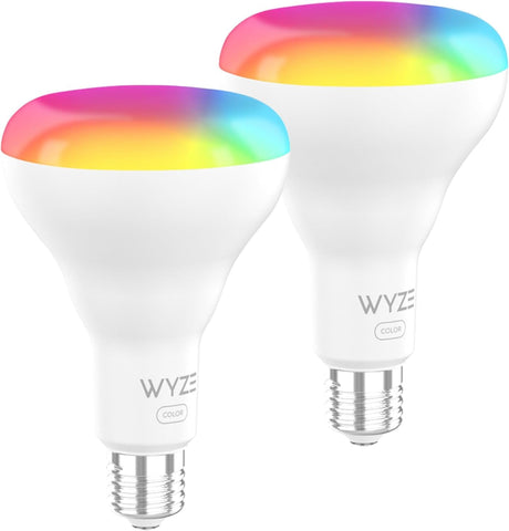 Wyze Lifestyle Bulb BR30 950lm for bright, even lighting with no hub.