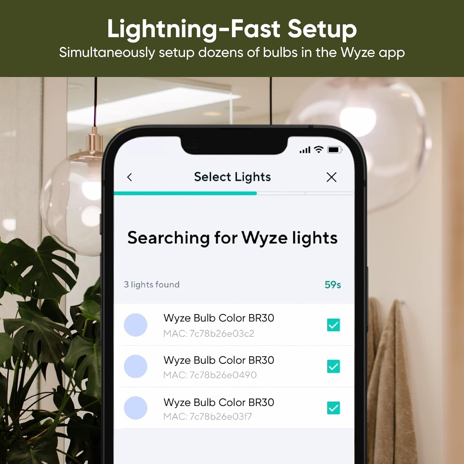 Wyze Lifestyle Bulb Voice Control with Alexa or Google Assistant.
