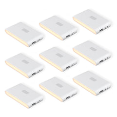Wyze Lifestyle rechargeable night light showing linkable setup for coordinated hallway lighting.