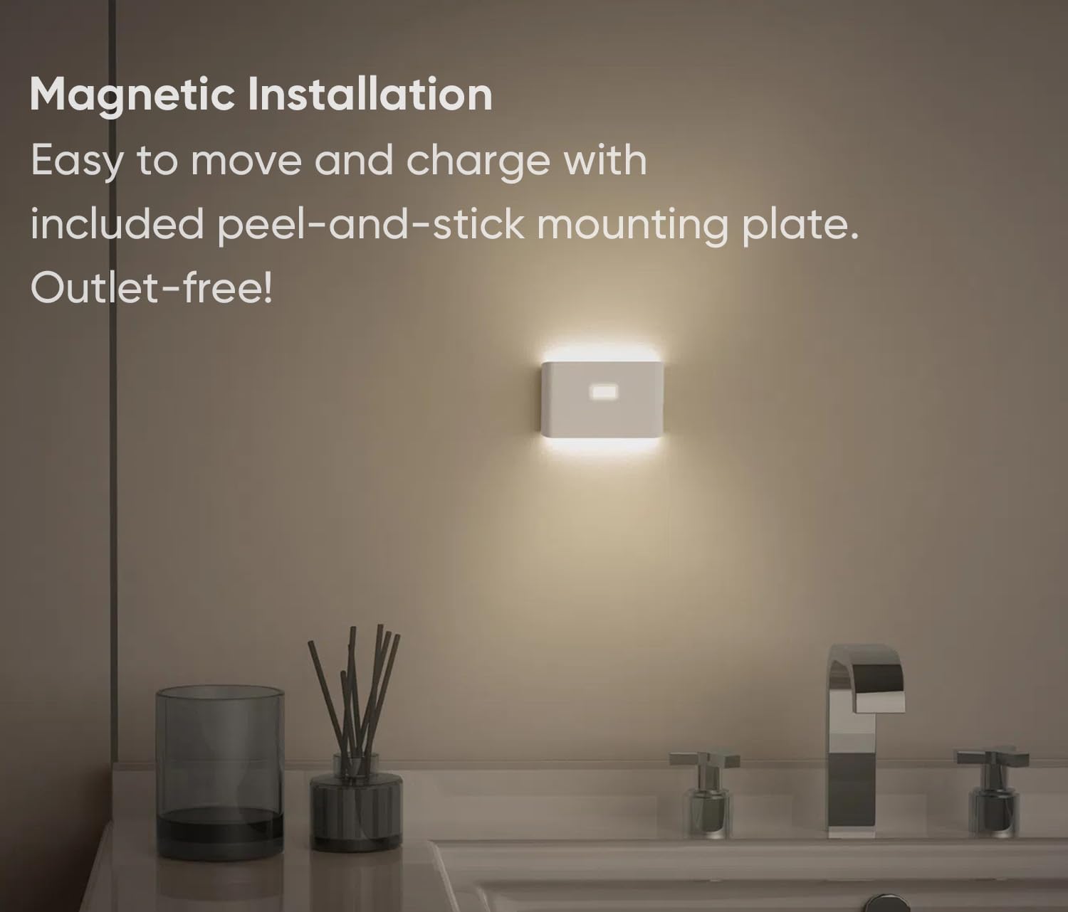 Energy-efficient LED with long-lasting battery for low-maintenance night-time visibility.